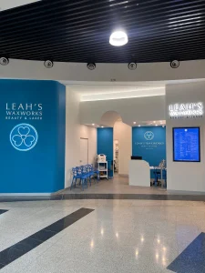 Retail shopfront electrical fitout for Leah's Waxworks Beauty & Laser at Westfield Eastgardens